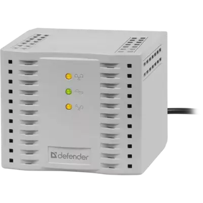 Стабілізатор напруги Defender AVR PX1500 600 Вт, 4 розетки