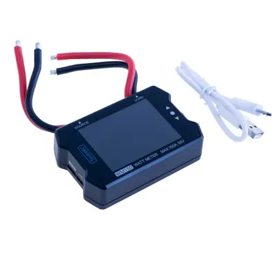 вимірювач потужності ToolkitRC WM150 TK30600 1-50V до 150А, TFT LCD