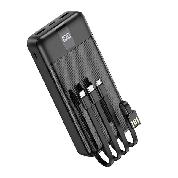 power bank BOROFONE BJ20A 20000mAh чорний  від батарейки.com.ua