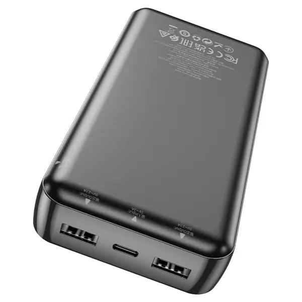 power bank Hoco J100А 20000mAh чорний від батарейки.com.ua