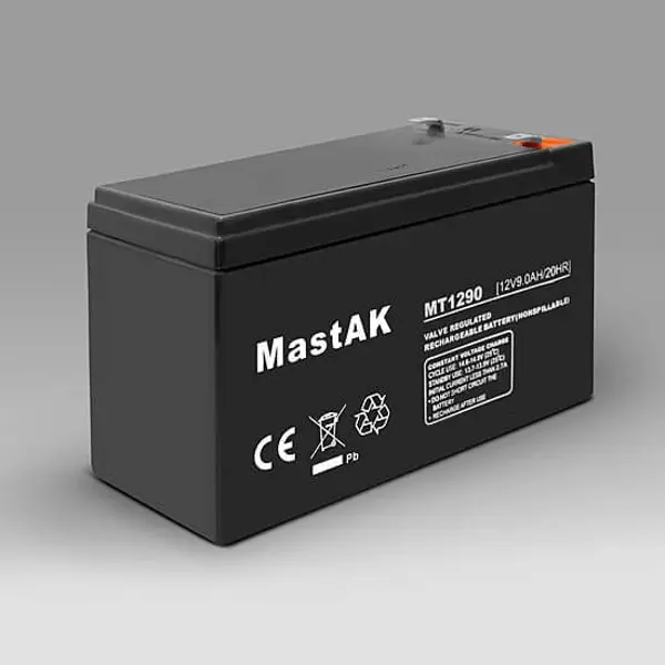 Акумулятор AGM Mastak MT1290 12V 9A 151*65*94/6 від батарейки.com.ua