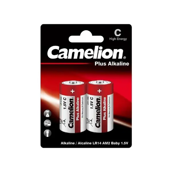 Батарейка CAMELION LR14/2 BL (Plus Alkaline) від батарейки.com.ua