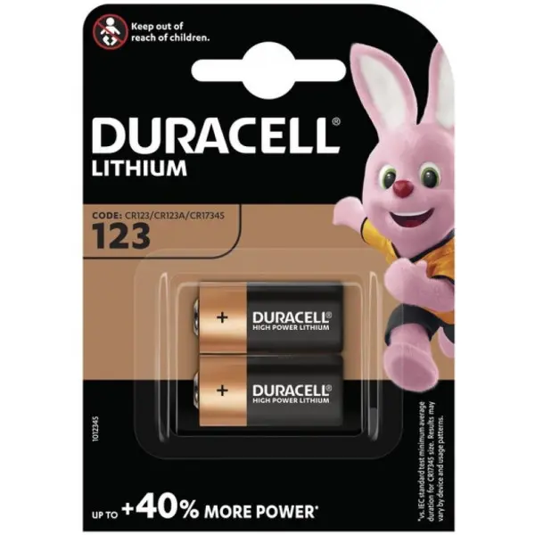 Батарейки DURACELL DL 123 2 шт. - Купити на <a href=https://xn--80aabspfh9bq.com.ua/>батарейки.com.ua</a>