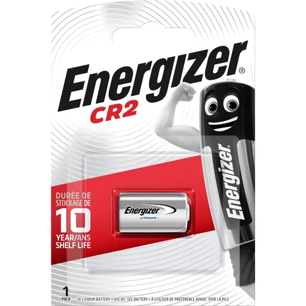 Батарейка ENERGIZER Lithium (CR2) 1BL на батарейки.com.ua