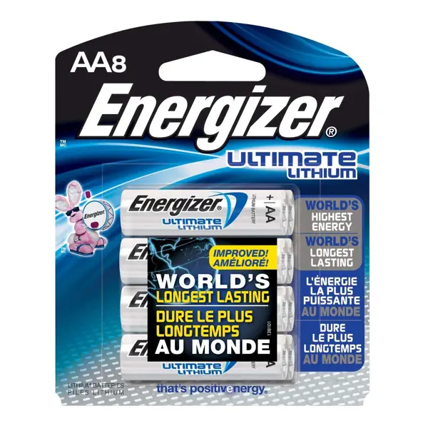 Батарейка ENERGIZER Ultimate Lithium AA DFB4 - блистер 4 шт на батарейки.com.ua