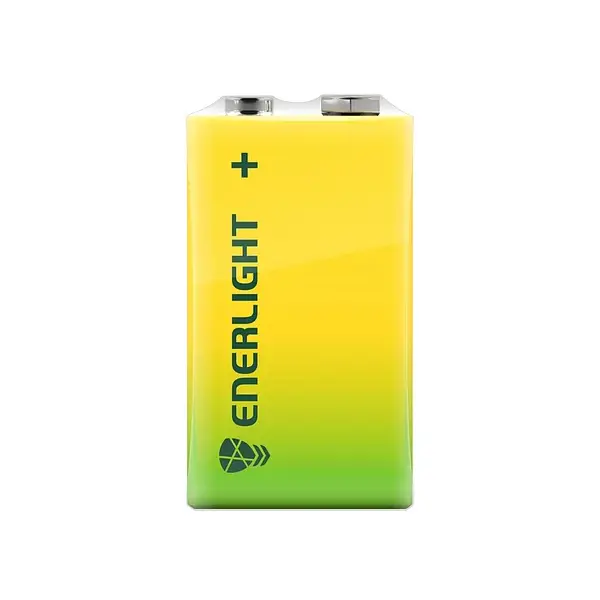 Батарейка ENERLIGHT 6F22 Super Power shrink - купити в Україні на батарейки.com.ua