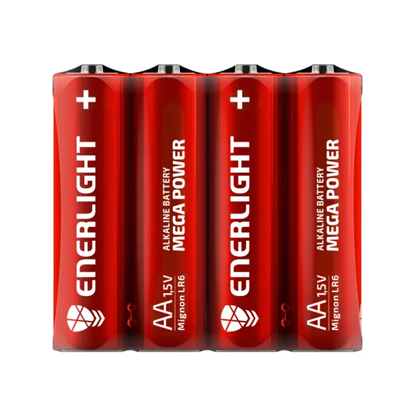 Батарейка ENERLIGHT LR6 MEGA POWER shrink4 від батарейки.com.ua