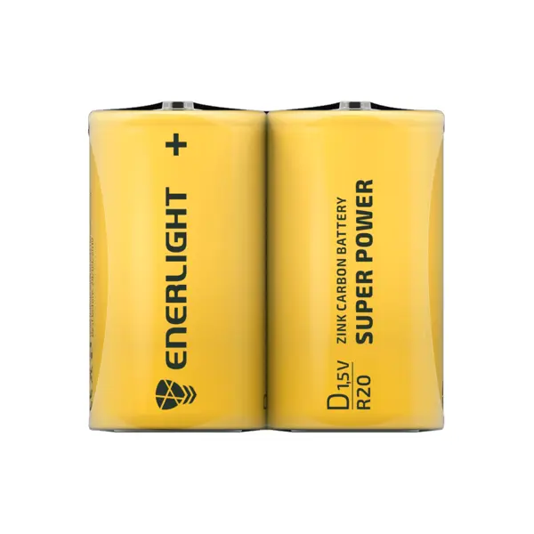 Батарейка ENERLIGHT R20 Super Power shrink 2 від батарейки.com.ua