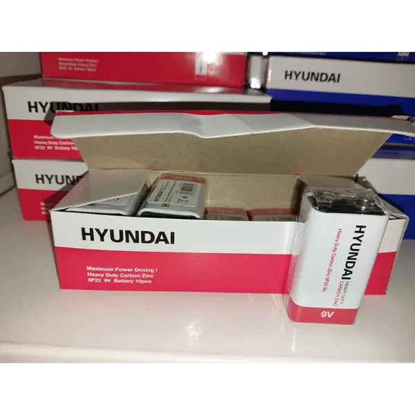 Батарейка HYUNDAI 6F-22/1sh Heavy Duty 10уп. купити на батарейки.com.ua