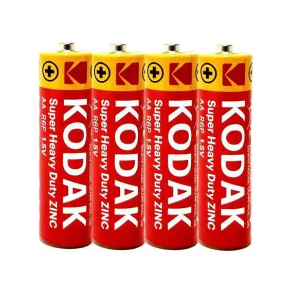 Батарейка KODAK EXTRA HEAVY DUTY R 6 коробка 1x4 шт. 60уп. на батарейки.com.ua