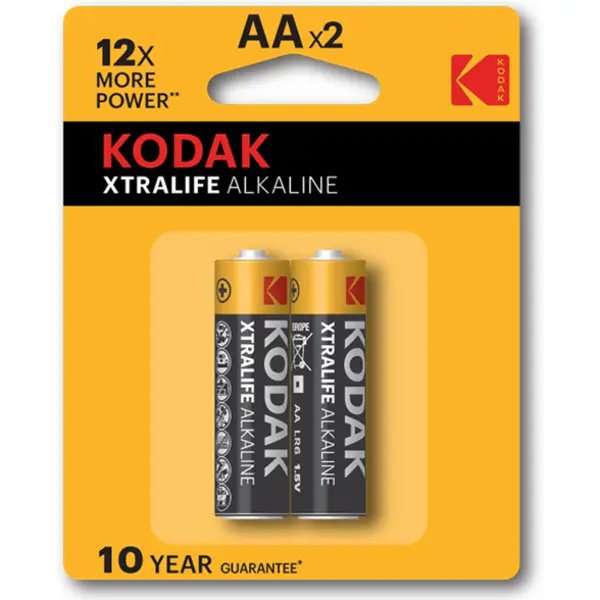 Батарейка KODAK XtraLife AA LR06 2bl від батарейки.com.ua