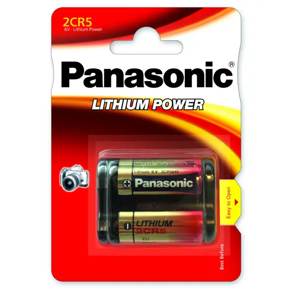 Батарейка PANASONIC 2CR5/1 BL (Lithium) від батарейки.com.ua