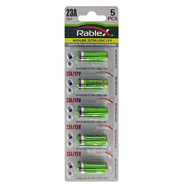 Батарейка Rablex 23A/5bl – 5 штук, батарейки.com.ua