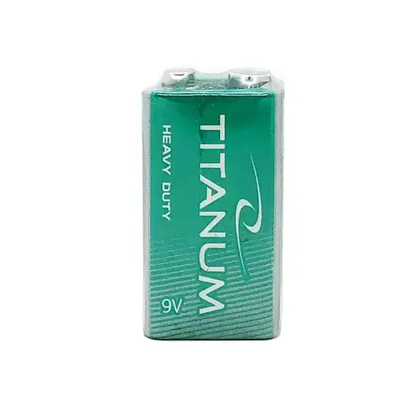 Батарейка Titanum 6F22 SHRINK на батарейки.com.ua