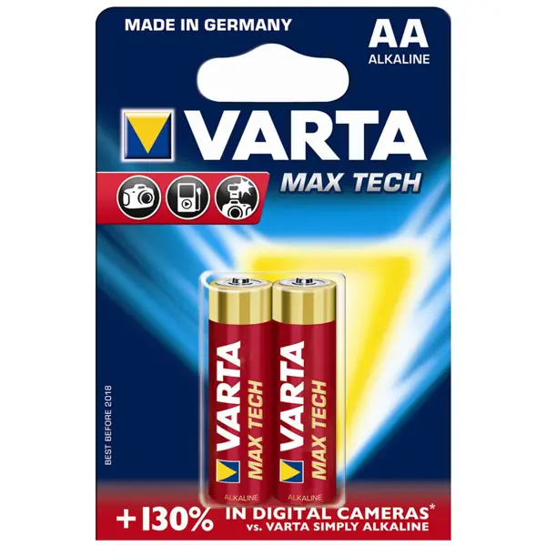 Батарейка VARTA 4706 (LR06) Maxi-Tech New 1X2 шт. від батарейки.com.ua