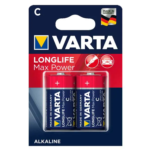 Батарейка VARTA LONGLIFE Max-Power LR14  4714 1x2 BL від батарейки.com.ua