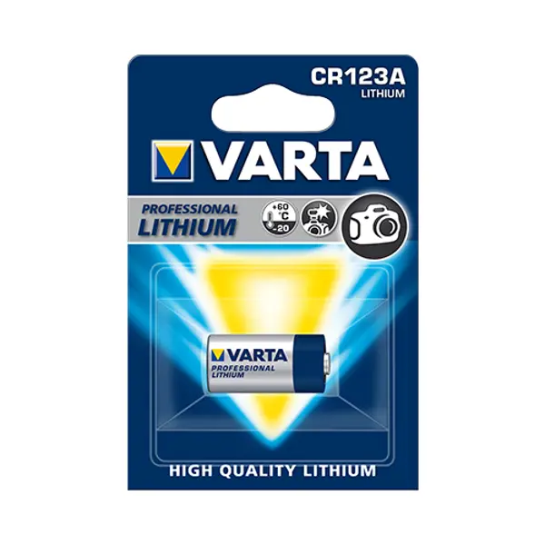 Батарейка VARTA Lithium 6205 (CR123A) на батарейки.com.ua