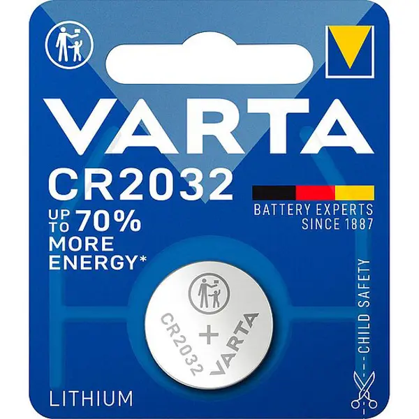 Літієва батарейка VARTA Lithium 6032 (CR2032) - батарейки.com.ua