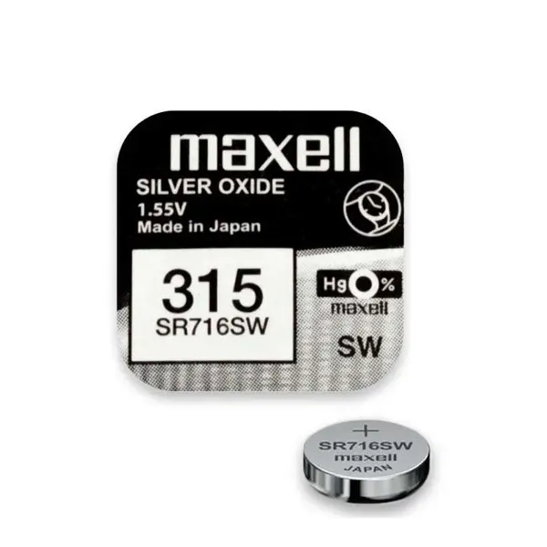 Батарейка в годинник MAXELL SR712SW B1 (346) 1х10 від батарейки.com.ua