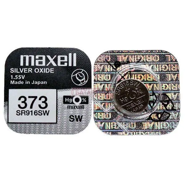 Батарейка в годинник MAXELL SR916SW-B1 (373) 1*10 від батарейки.com.ua