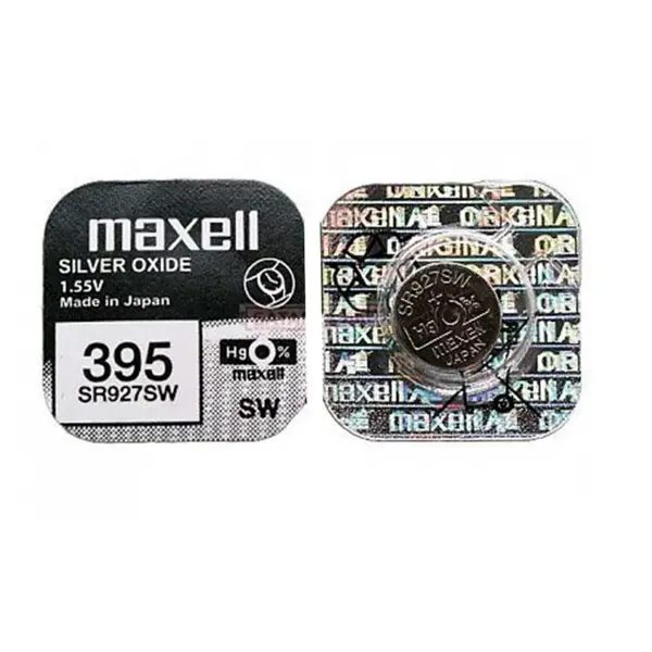 Батарейка в годинник MAXELL SR927SW-B1 (395) 1x10 від батарейки.com.ua