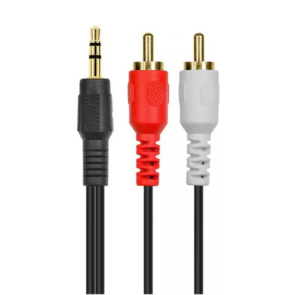 Кабель ATCOM AUX jack3.5 - 2RCA 3.0m 10708