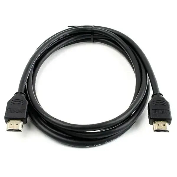 Кабель ATCOM HDMI - HDMI Standard 1.4 2.0m black 17391 від батарейки.com.ua