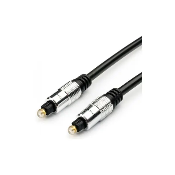 Кабель ATCOM Toslink (Digital Audio Optical) пакет, довжина 1,8 м.(10703)