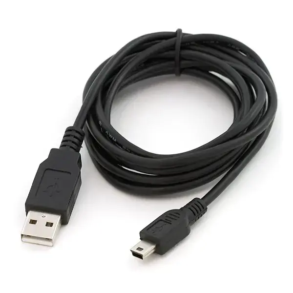 Кабель ATCOM USB - Mini ferit 0.8m 3793 від батарейки.com.ua