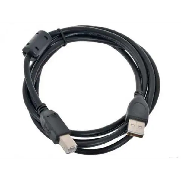 Кабель ATCOM USB AM - USB BM 1.5m black 5474 від батарейки.com.ua