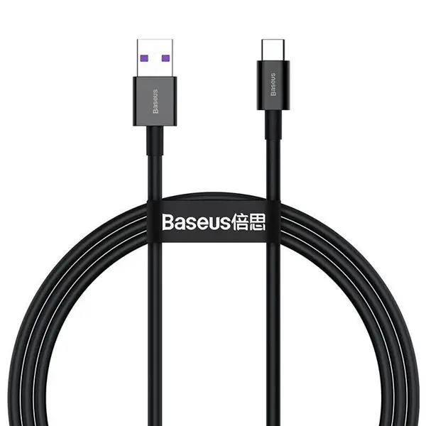 Кабель Baseus USB AM>Type-C Data Cable 66W 1m CATYS-01 Black від батарейки.com.ua