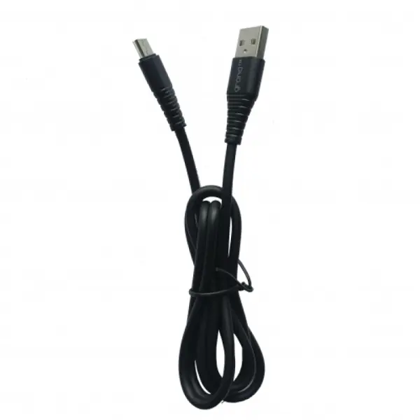 Кабель Grand GC-C01 USB AM - micro 2.4A подовжений штекер black від батарейки.com.ua