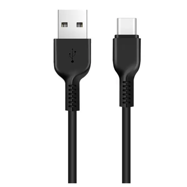 Кабель HOCO X20 USB - Type-C 1м black від батарейки.com.ua