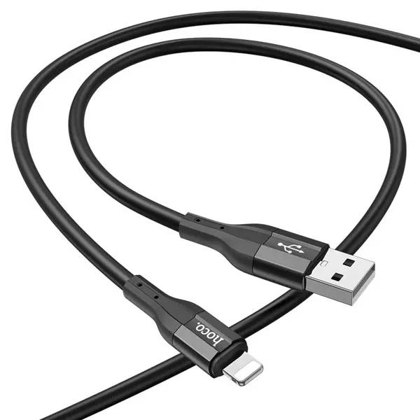 Кабель HOCO X72 USB to Lightning 1м black від батарейки.com.ua