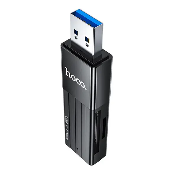 Картрідер HOCO HB20 Mindful 2-в-1 USB3.0 Black