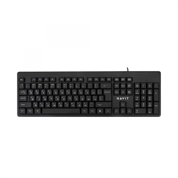 Клавіатура HAVIT HV-KB2001 USB black