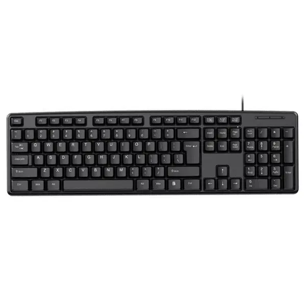 Клавіатура HAVIT HV-KB271 USB black від батарейки.com.ua