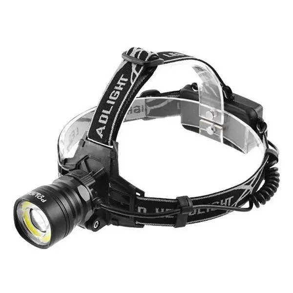 Ліхтарик налобний BL-8004-T6+COB, zoom, TypeC, 2х18650, 4 режими від батарейки.com.ua