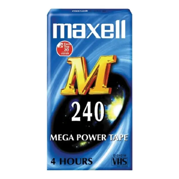 Maxell M 240 (240 хвилин, VHS) від батарейки.com.ua