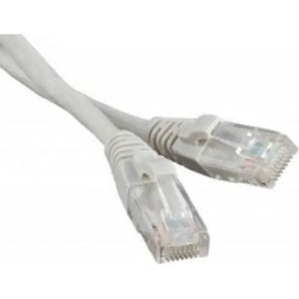 Патч-корд ATCOM RJ45 - RJ45 UTP GEPLINK Cat5e 26AWG 3м grey GL8003 від батарейки.com.ua