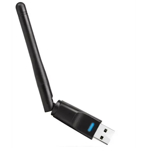 Wi-Fi адаптер MT7601 с антенной IEEE 802.11g/b/n USB 150Mbps