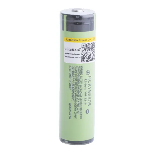 Акумулятор LiitoKala NCR18650B+PCB-MH12210 Li-ion 3,7V 3400mAh, з захистом від батарейки.com.ua