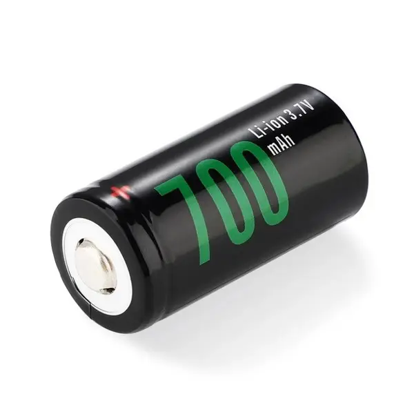 Акумулятор Літієвий Li-ion Soshine 16340 (cr123) 700mAh 3,7V (Розмір акумулятора 16340 аналогічний до батарейки CR123 підходить до тепловізорів та ПНВ) від батарейки.com.ua