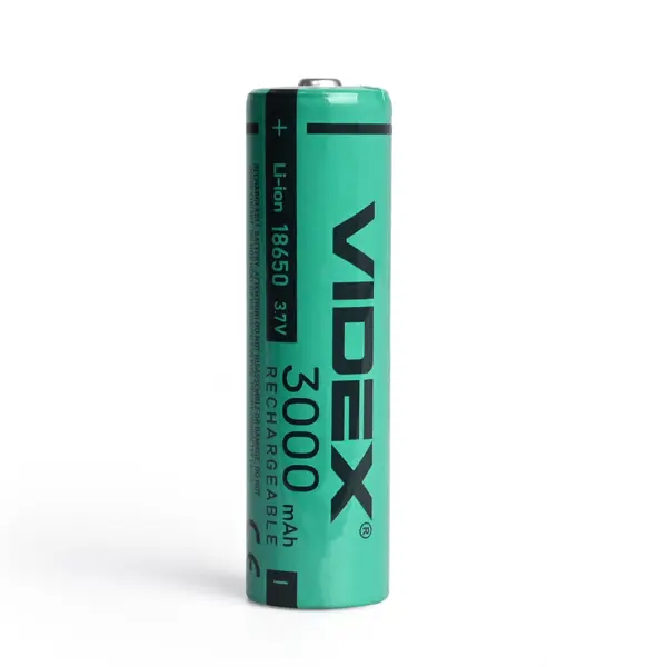 Акумулятор Літієвий Li-ion Videx 18650 3000mAh 3,7В  від батарейки.com.ua