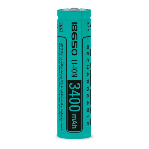 Акумулятор Літієвий Videx 18650 3400mAh від батарейки.com.ua