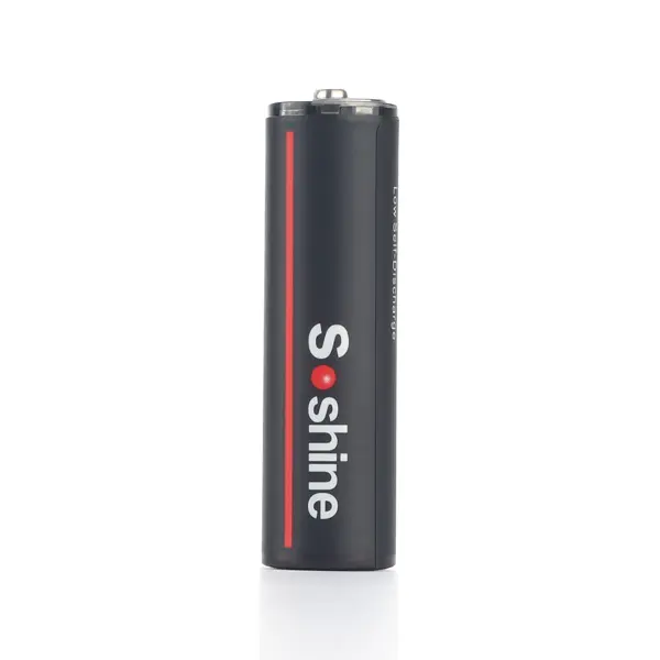 акумулятор Soshine R6 AA USB-1.5-3500 1,5V 3500mWh Li-Ion, зарядка від Type-С від батарейки.com.ua