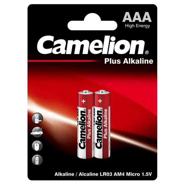 Батарейка CAMELION LR 03/2 BL (Plus Alkaline) 24уп. на батарейки.com.ua