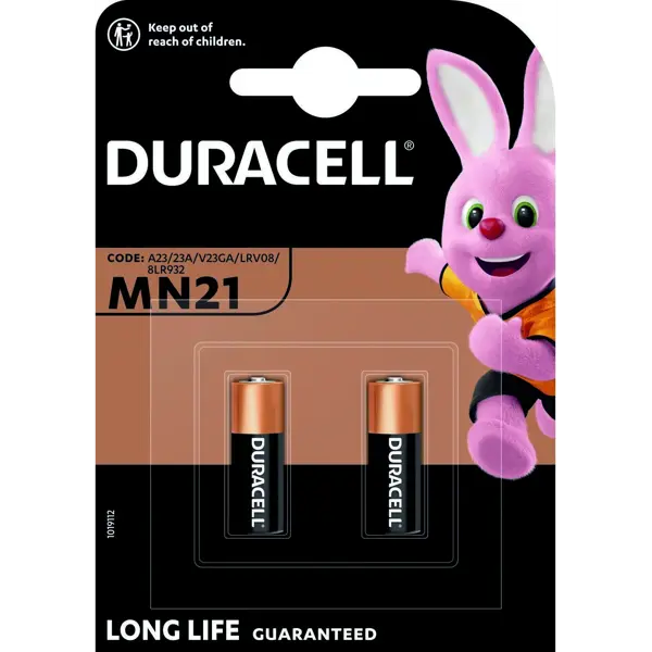  Батарейка DURACELL MN21 BLN 01x10 2 шт. на батарейки.com.ua