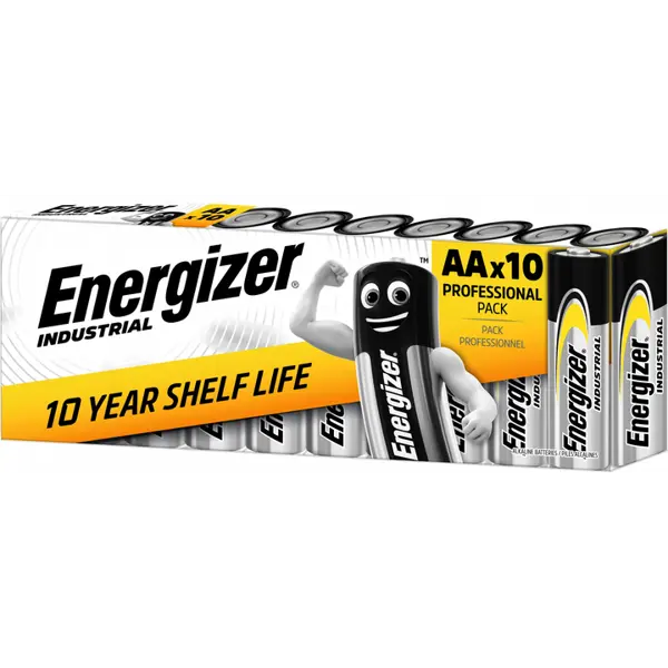 Батарейка ENERGIZER АА LR06 Industrial 1x10шт від батарейки.com.ua