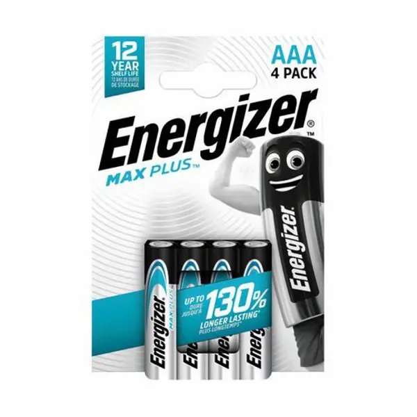 Батарейка ENERGIZER ААА LR03 MAXPLUS 1x4шт від батарейки.com.ua